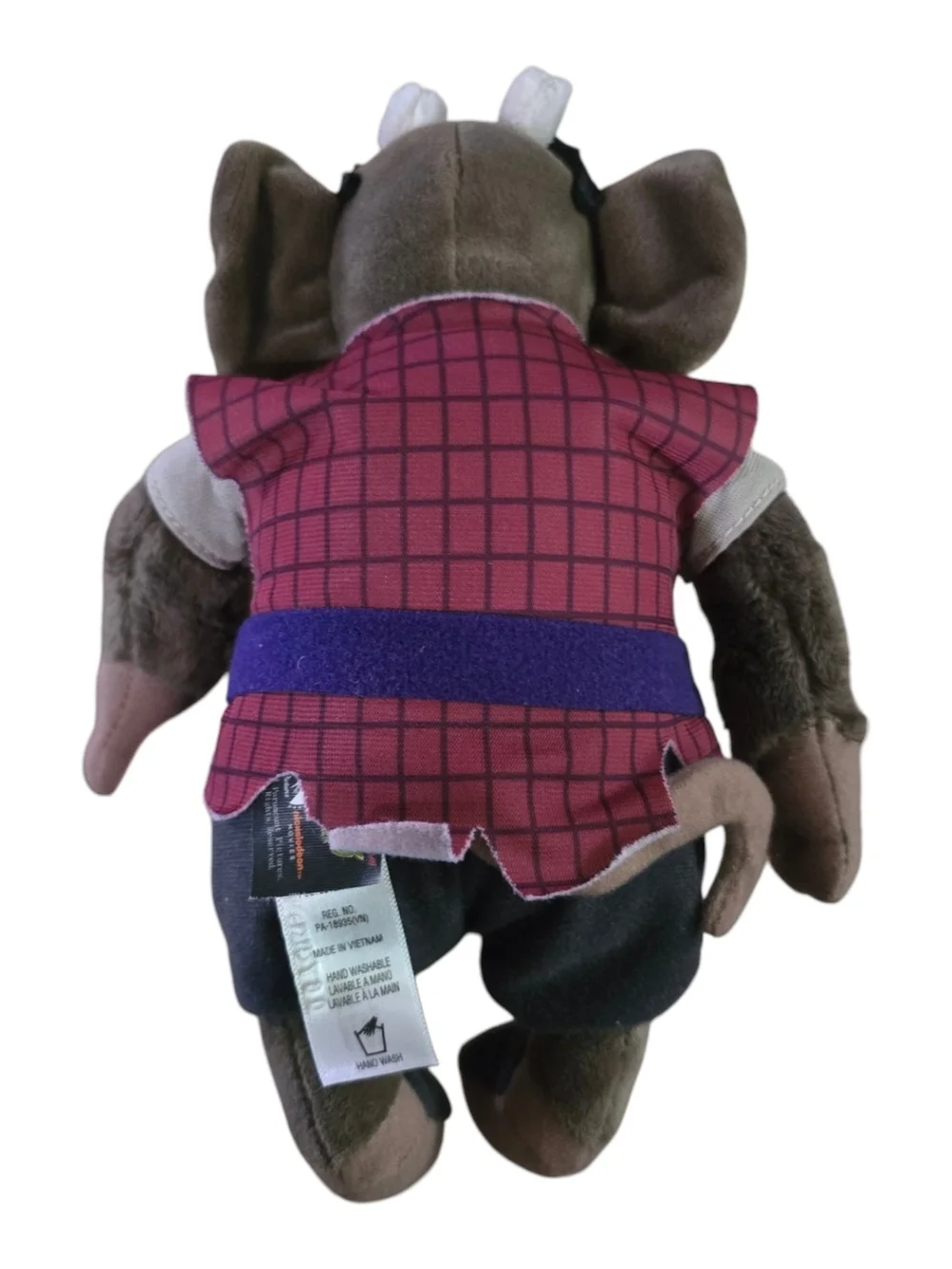 Mattel Brown & Tan Pirate Rat Plush Toy